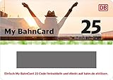 Deutsche Bahn | My BahnCard 25 Geschenkkarte (Gutschein ausschließlich einlösbar von jungen Reisenden zwischen 6 und 26 Jahre!) - exklusiv bei Amazon