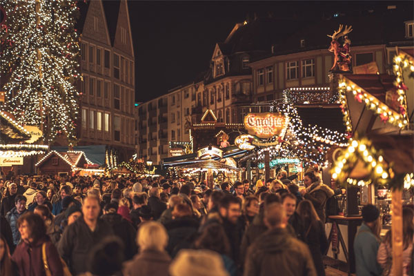 Weihnachtsmarkt in Frankfurt | Bild: chriswanders, pixabay.com, Inhaltslizenz